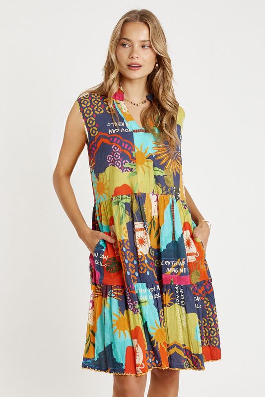 Lulalife Ocean Rayna Dress