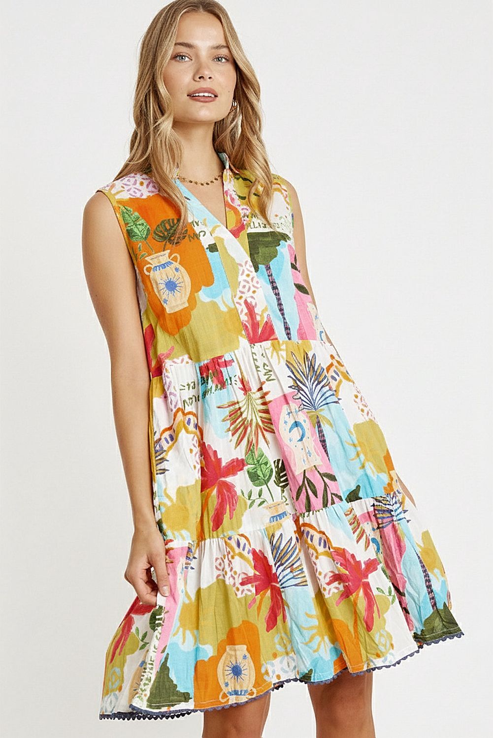 Lulalife White Rayna Dress