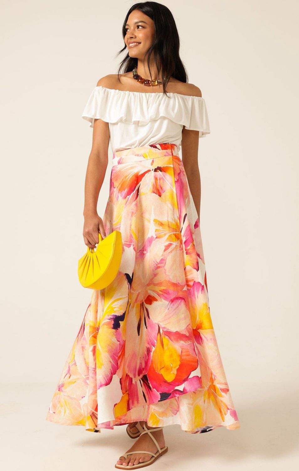 Sacha Drake Sunspritz Wrap Skirt