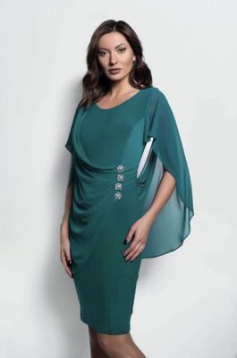 Frank Lyman Side Buttoned Dress 209228