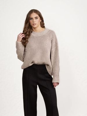 Vassalli 2 Tone Sweater 1077