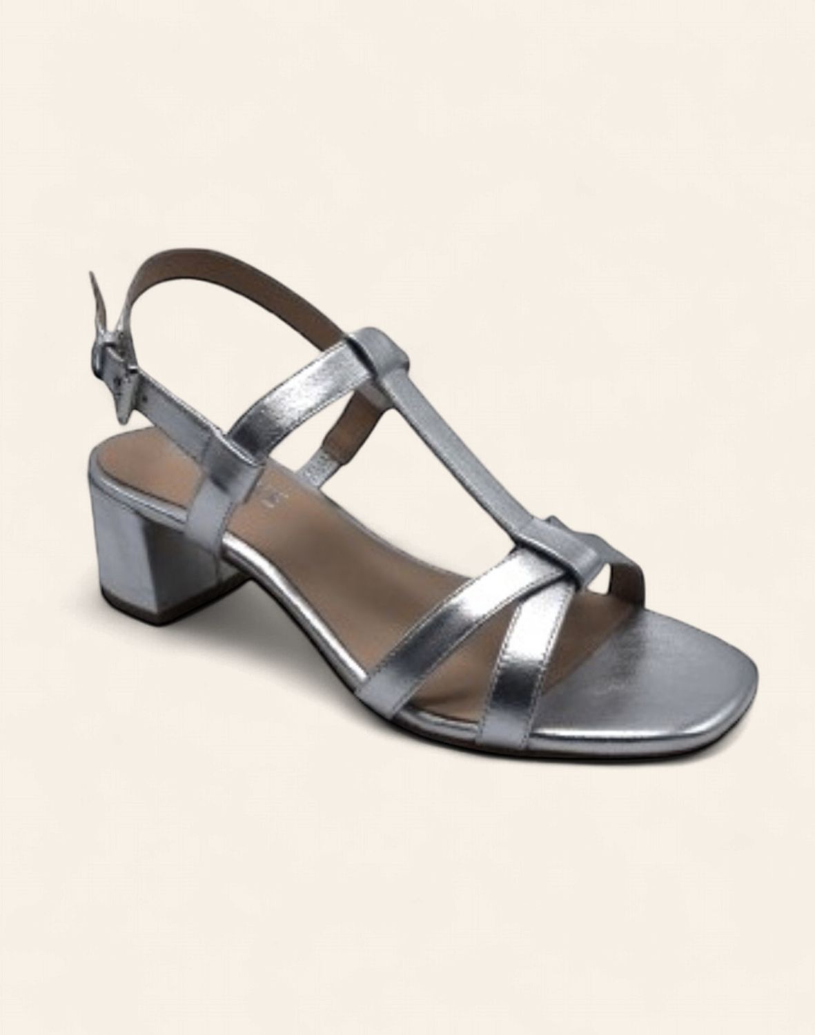 Luna Soul Guliette Silver Metallic Heel
