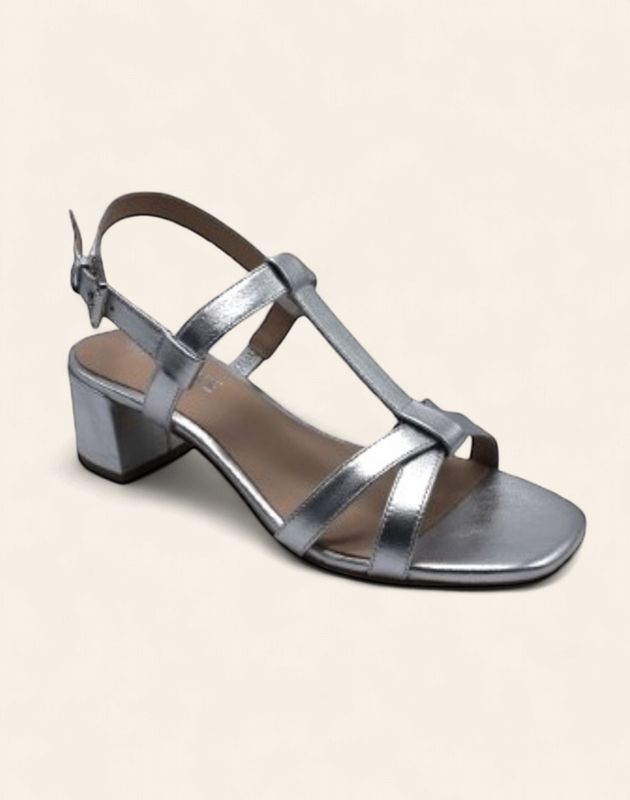 Luna Soul Guliette Silver Metallic Heel