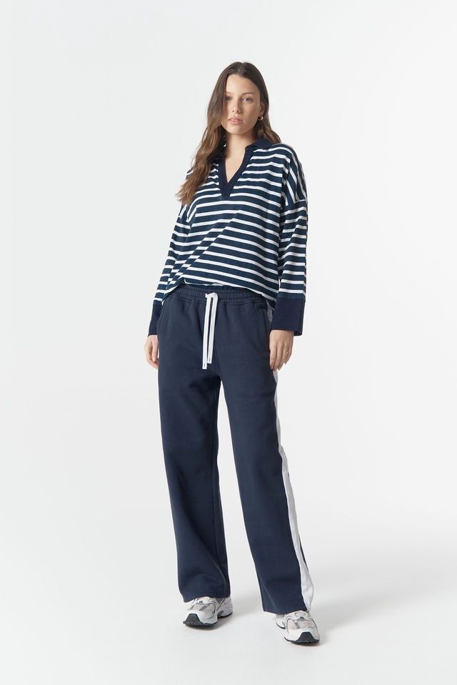 C+P+S The Breezy Stripe Polo