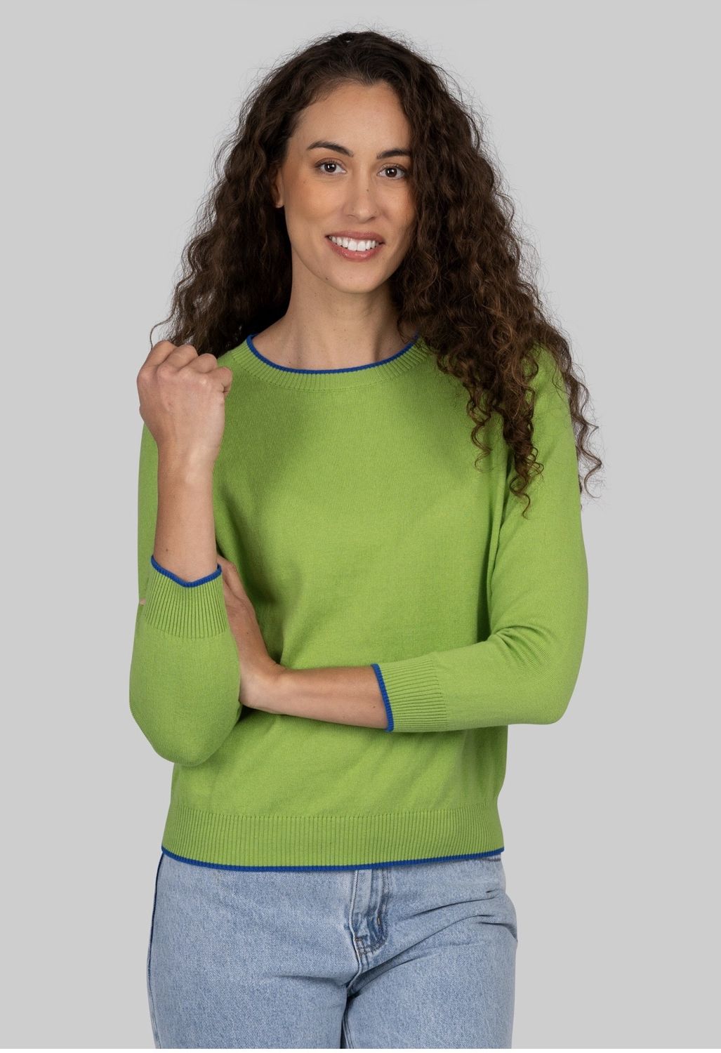 Kaleido Cotton/Cashmere Sweater K163M