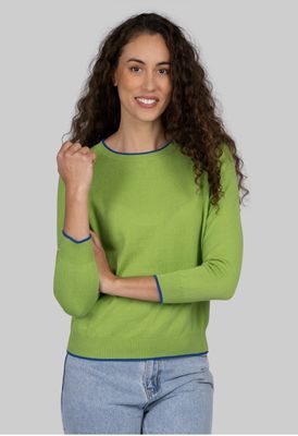 Kaleido Cotton/Cashmere Sweater K163M