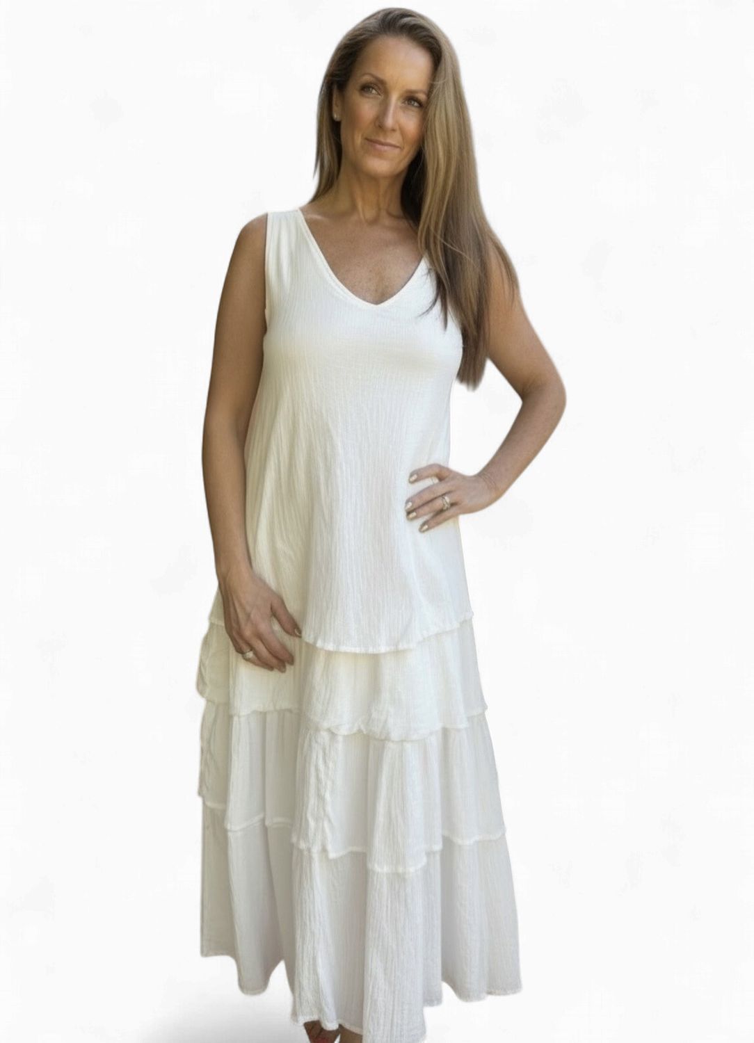 Coconinya Festival Crinkle Cotton Maxi