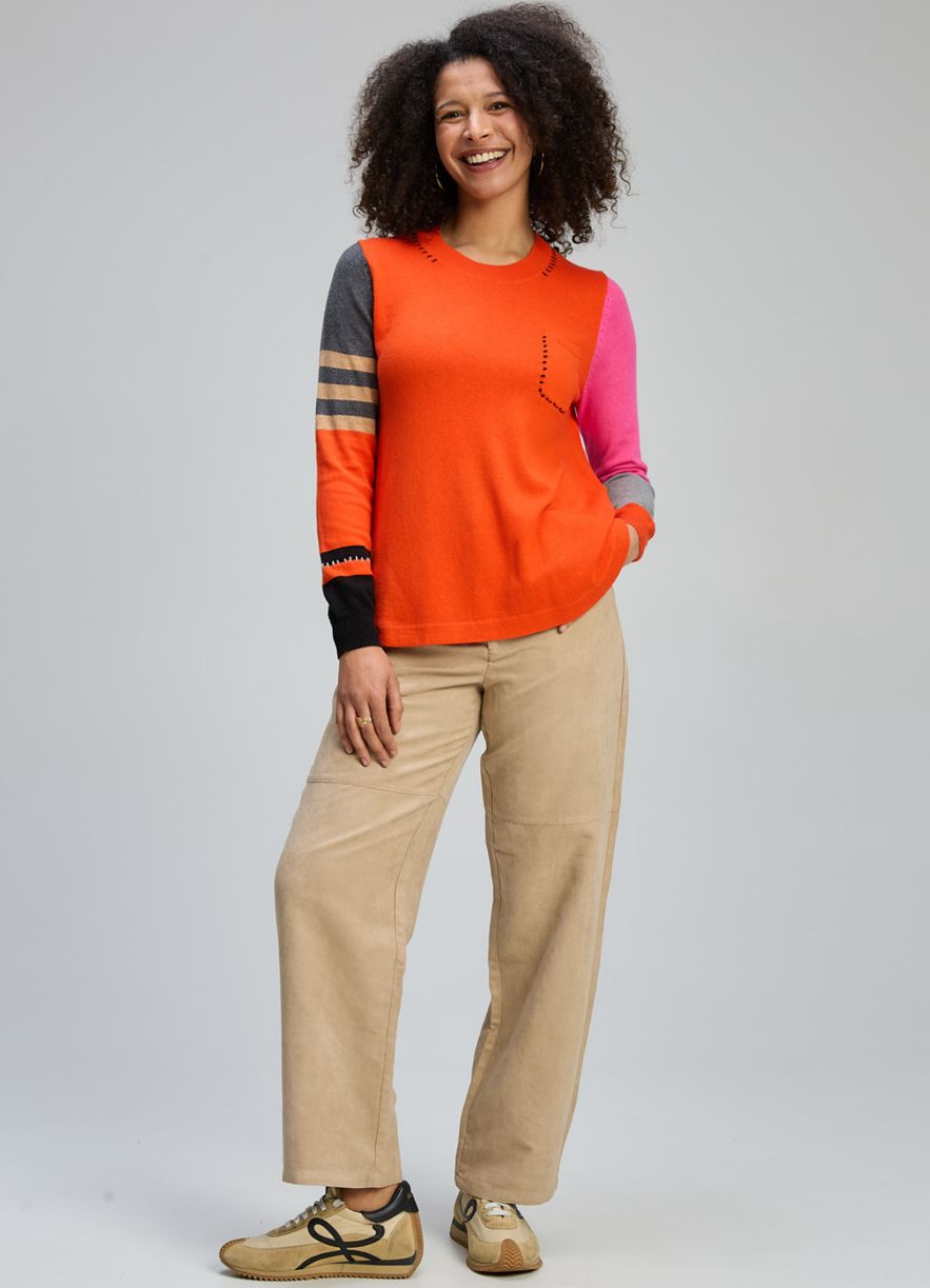 Zaket &amp; Plover Pocket Detail Jumper ZP8124