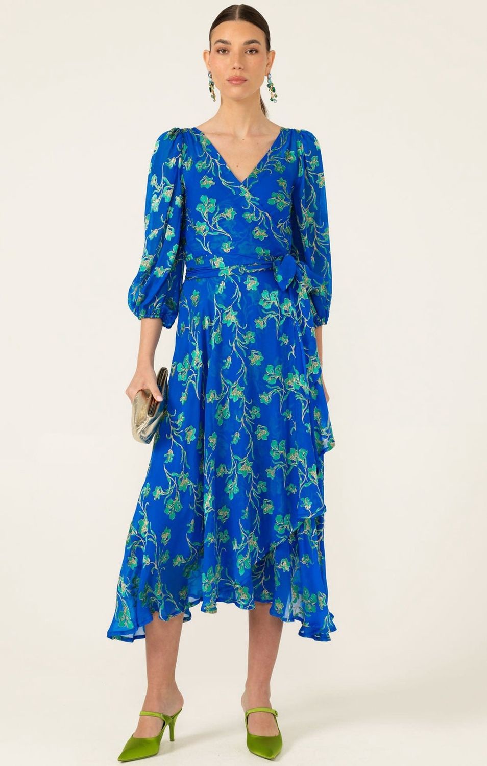 Sacha Drake Waterlily Wrap Dress