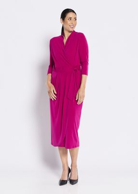 Philosophy Fuschia Ness Wrap Dress
