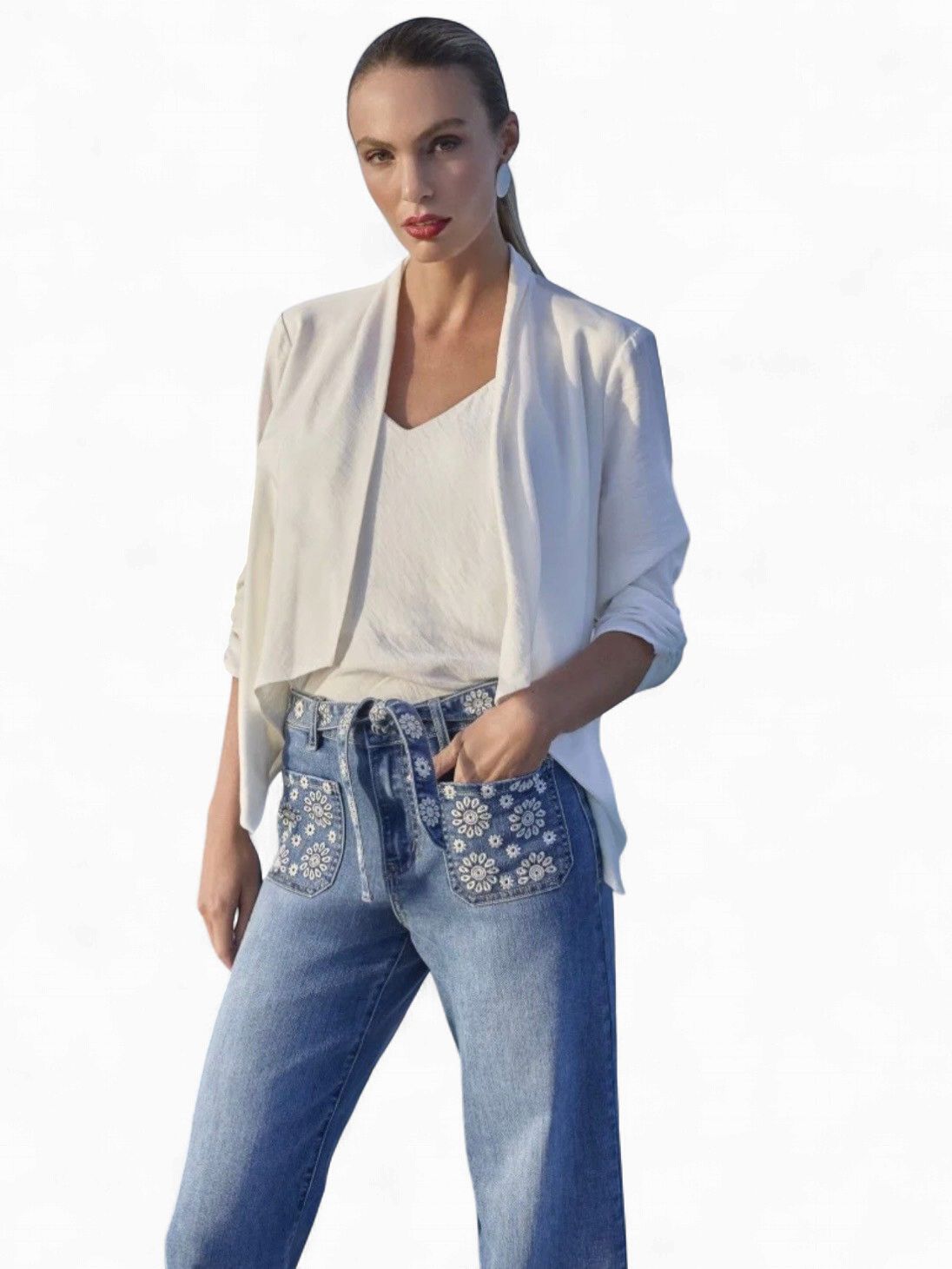 Frank Lyman Off White Jacket 261107