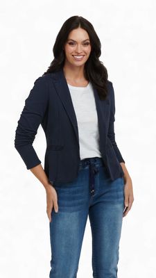 Italian Star Navy Maha Jacket