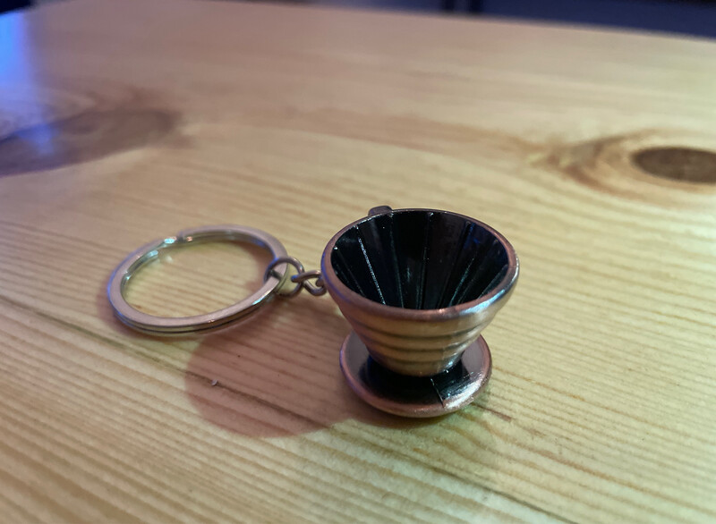 Llavero premium &quot;coffee shop&quot;