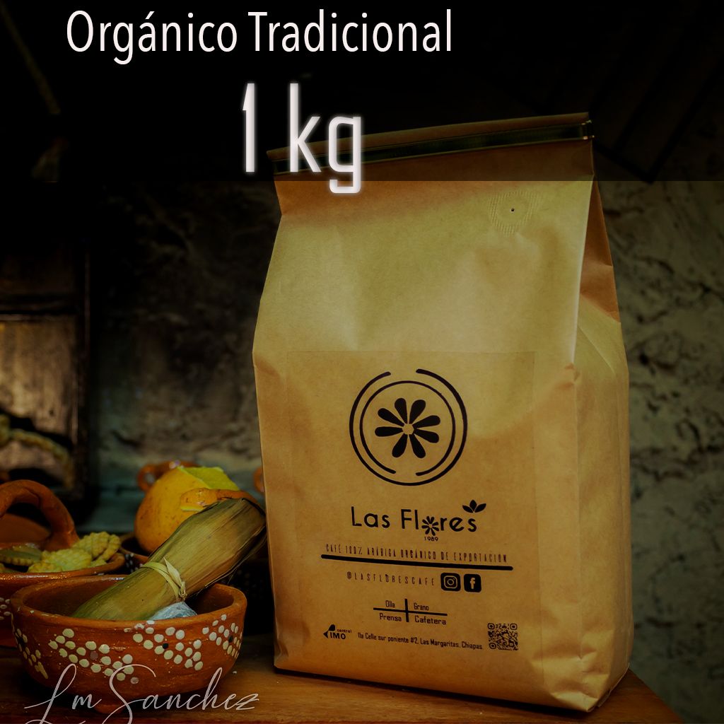 1kg Café Orgánico Las Flores (Distribuidor)