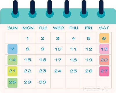 Weekly Schedule Overview