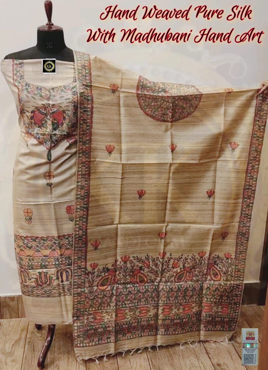 TUSSAR SILK SUIT Pcs
@ 2999 to 7899/-