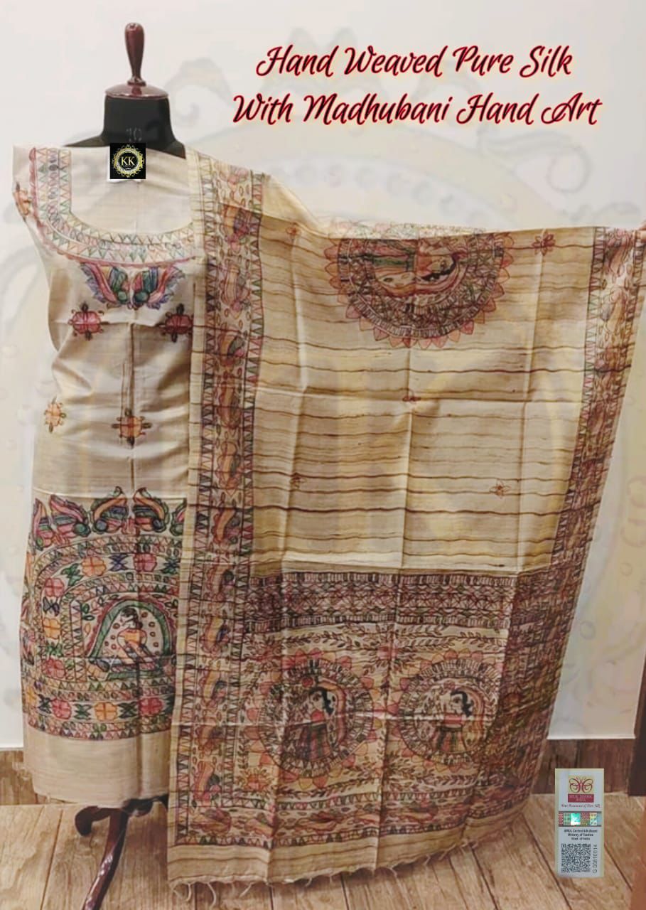 TUSSAR SILK SUIT Pcs
@ 2999 to 7899/-