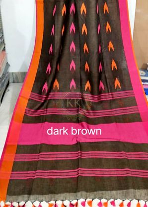 LINEN SAREES 
@ 1400/- to 3999/-
