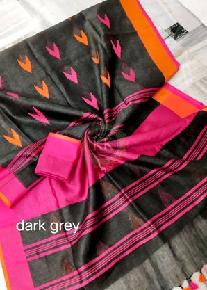 LINEN SAREES 
@ 1400/- to 3999/-