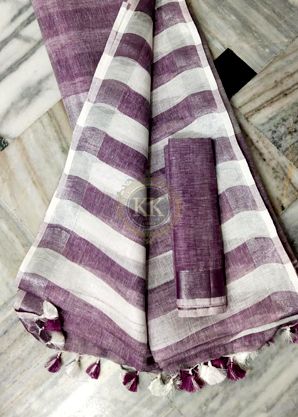 LINEN SAREES 
@ 1400/- to 3999/-