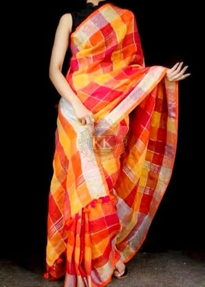 LINEN SAREES 
@ 1400/- to 3999/-