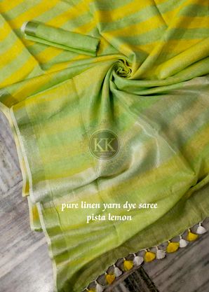 LINEN SAREES 
@ 1400/- to 3999/-
