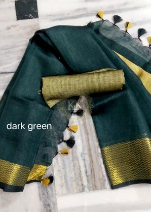 LINEN SAREES 
@ 1400/- to 3999/-