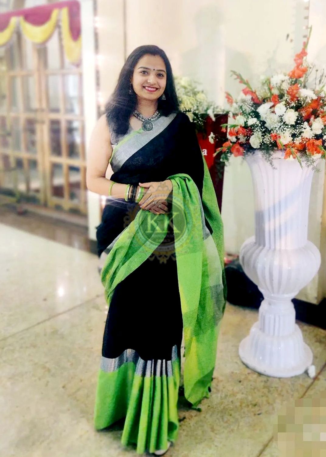 LINEN SAREES 
@ 1400/- to 3999/-