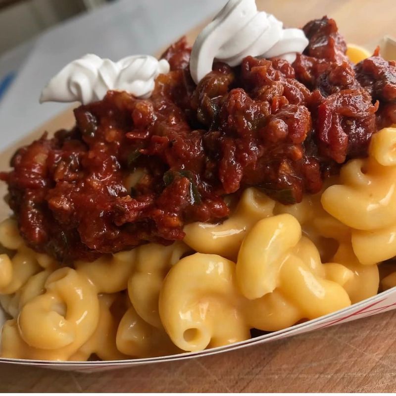 Chili Mac n Cheese (2 servings)