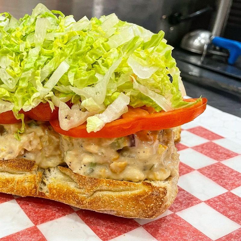 Chick Pea Salad Hero