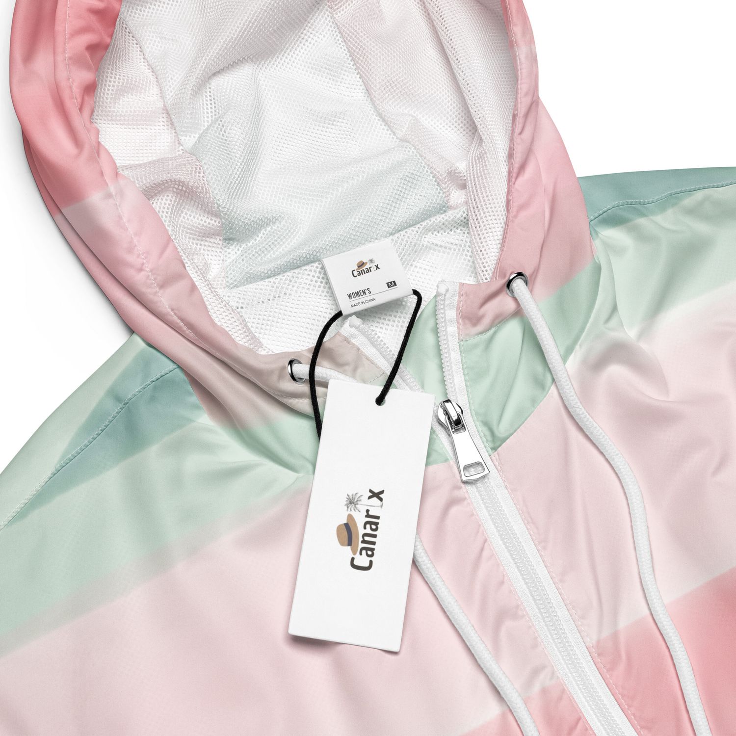 Women’s cropped windbreaker rouse recycled