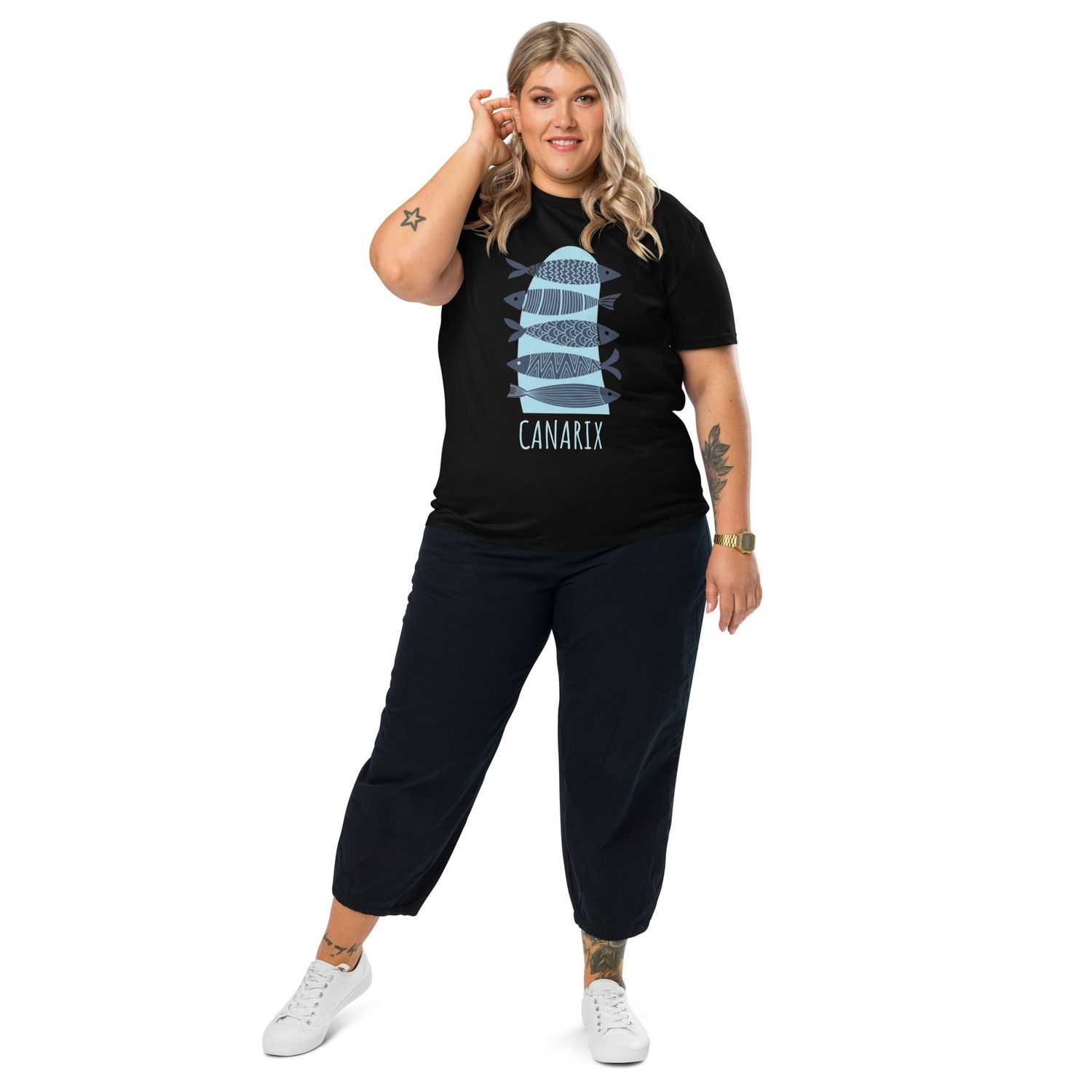 Unisex organic cotton t-shirt MAX CANARIX
