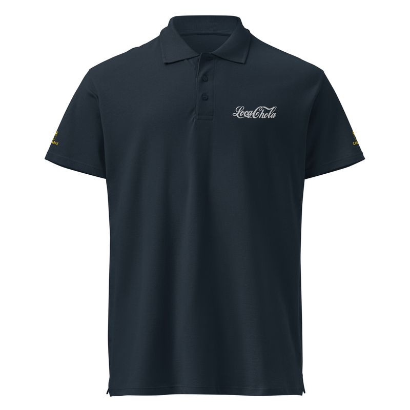 Premium pique polo unisex Loca Chola