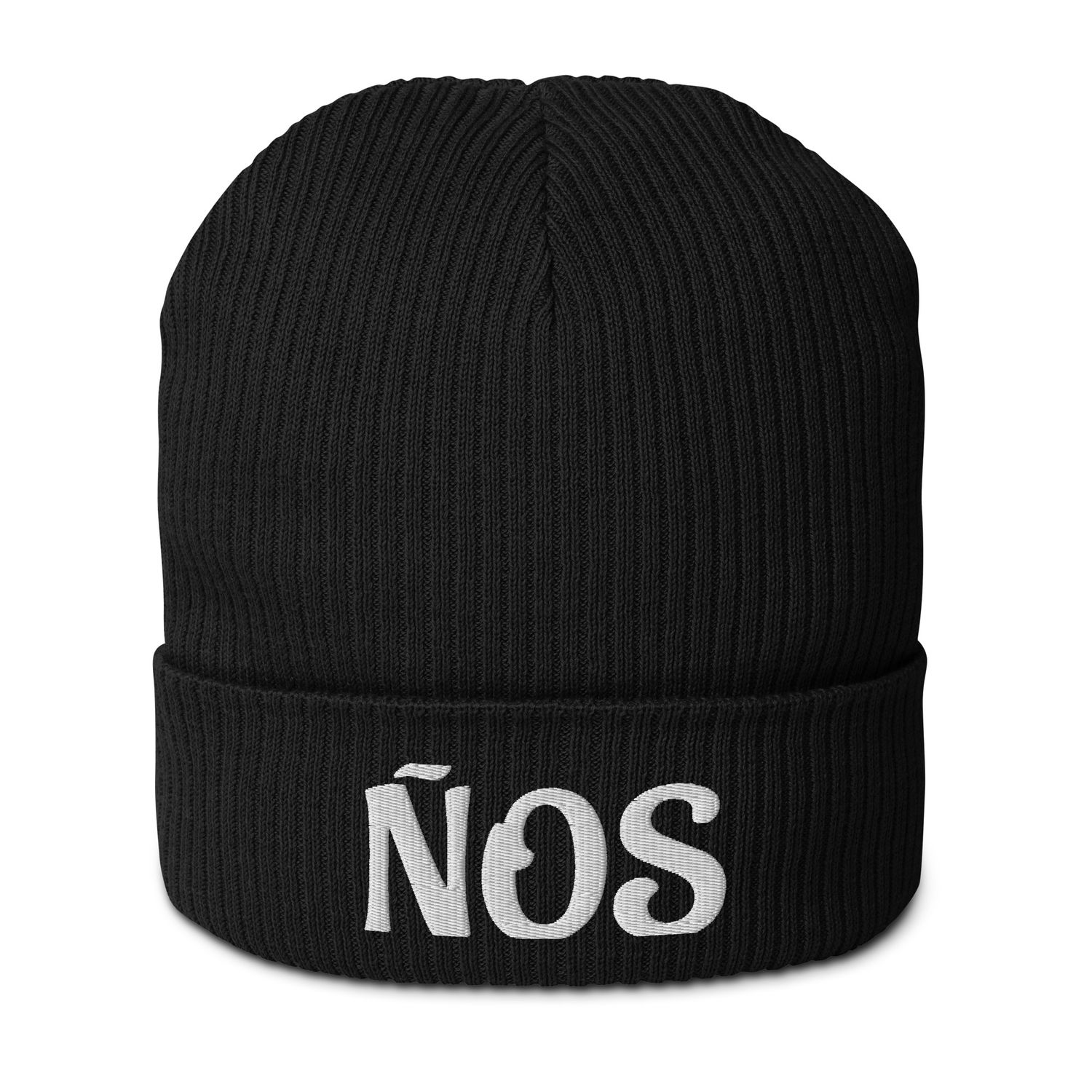 Organic ribbed beanie ÑOS