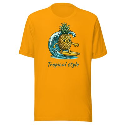 Unisex t-shirt Tropical style