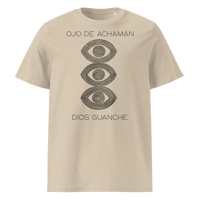 Unisex organic cotton t-shirt Ojo de Acahamán Guanche Canario