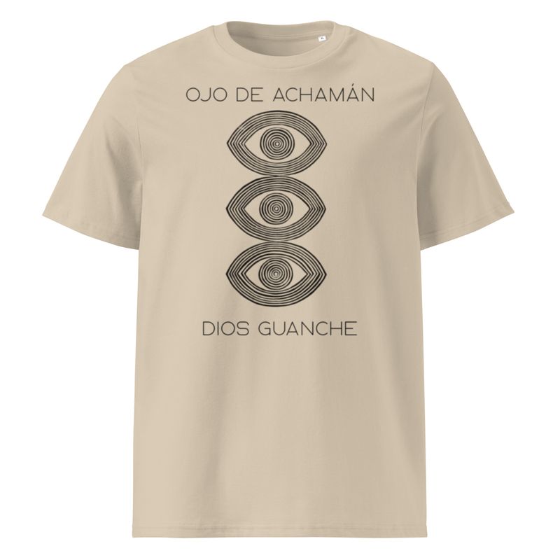 Unisex organic cotton t-shirt Ojo de Acahamán Guanche Canario