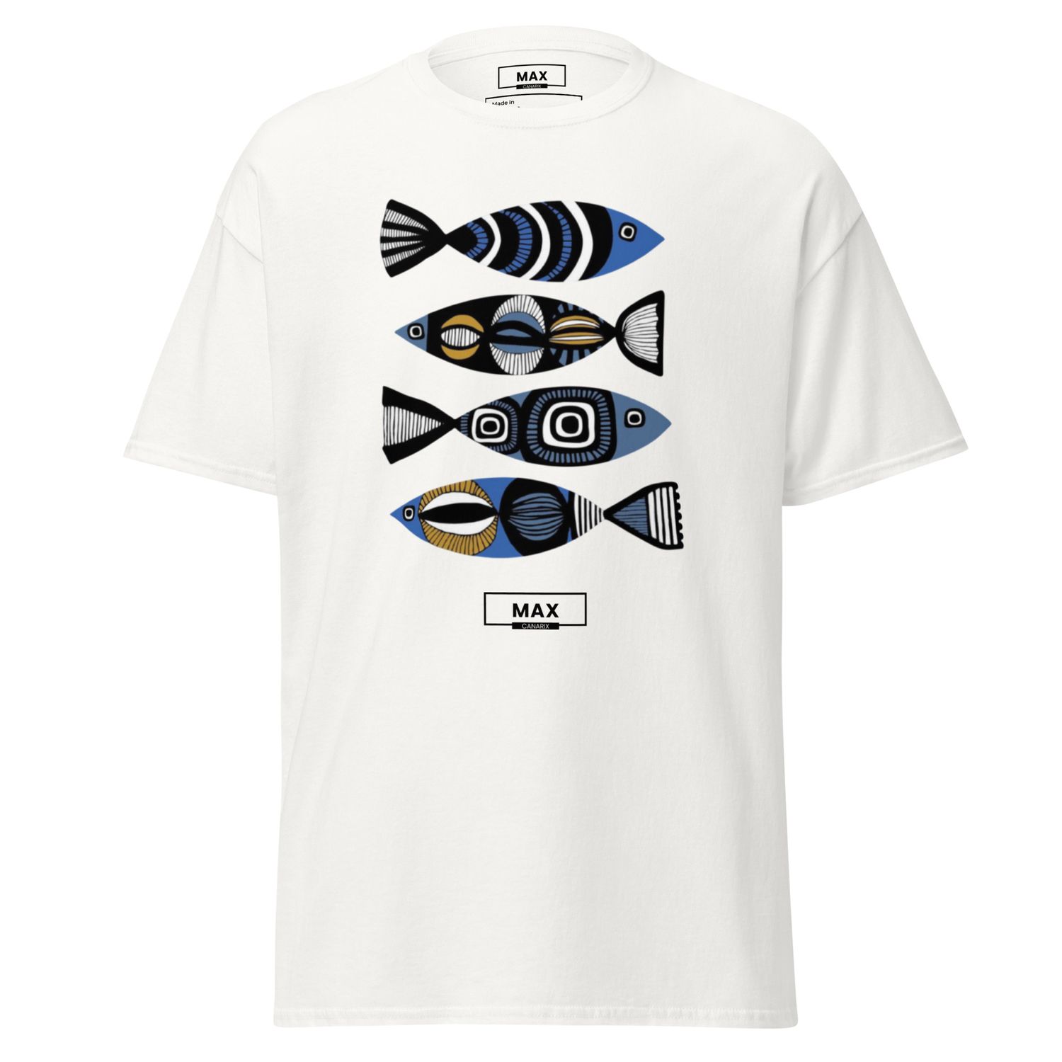 Unisex classic tee MAX canarix fish guanche
