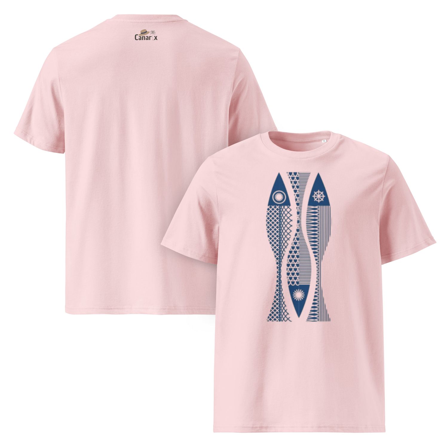 Unisex organic cotton t-shirt Simbolos Guanches