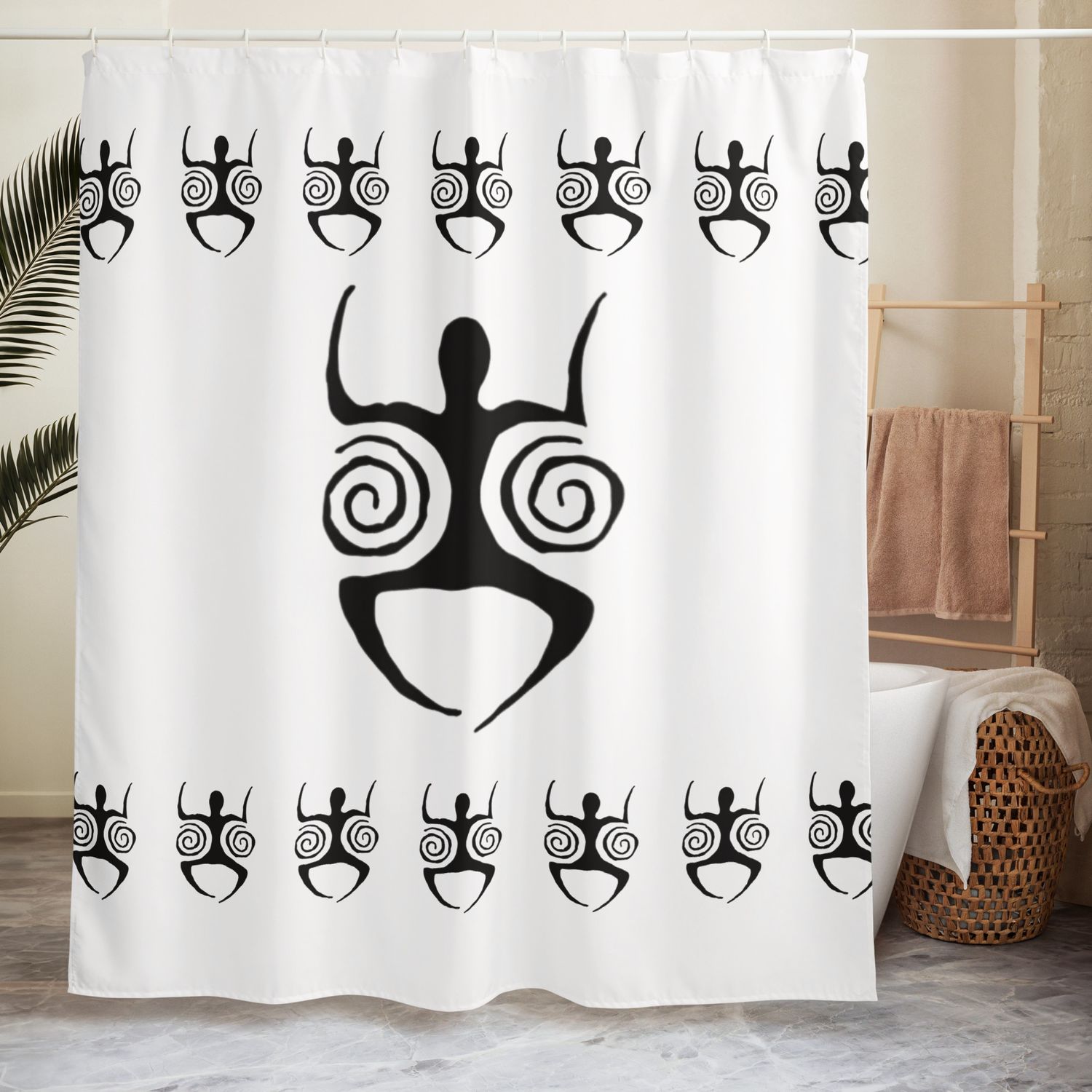  Eco-Shower curtain Guanche 