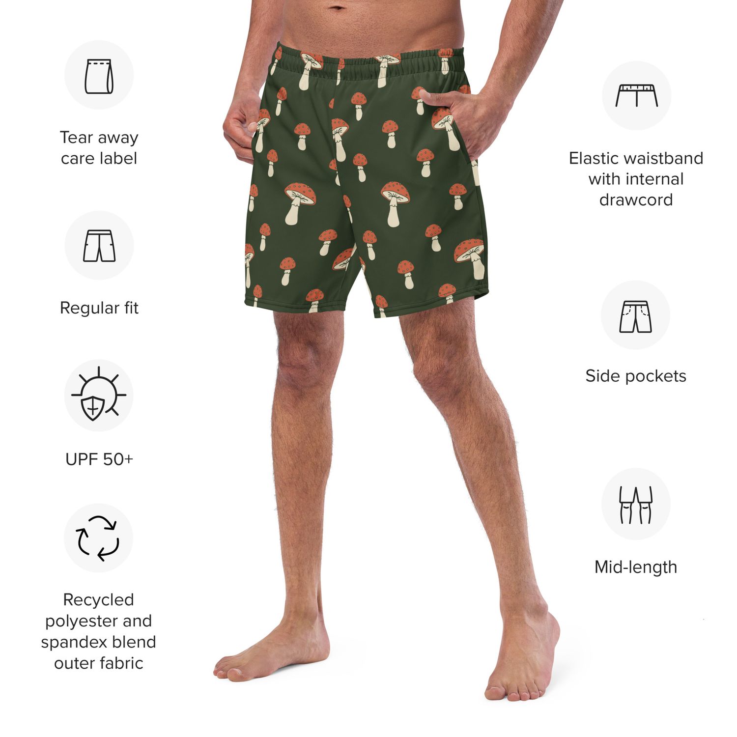 Recycled Swim Trunks 