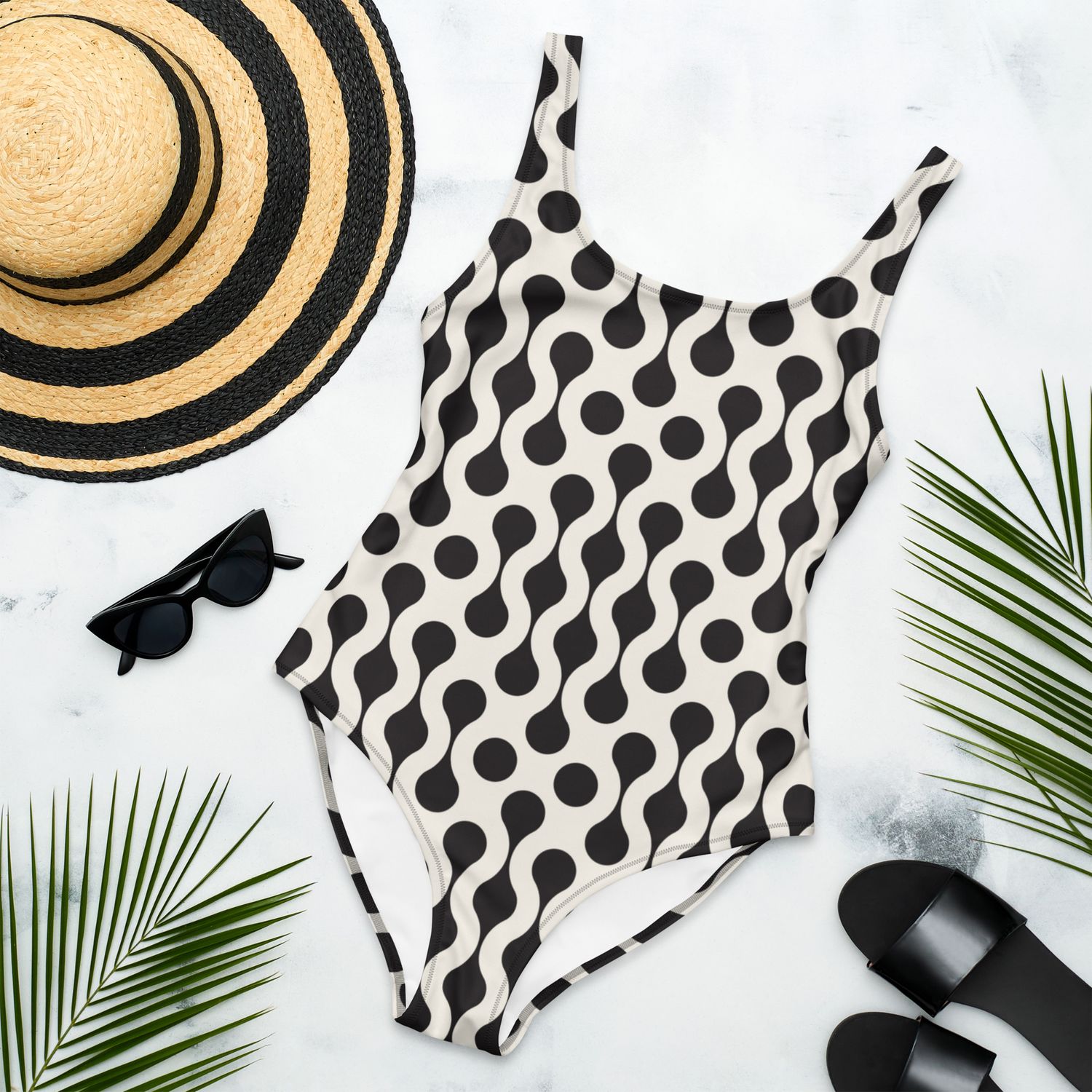 One-Piece Swimsuit abstract