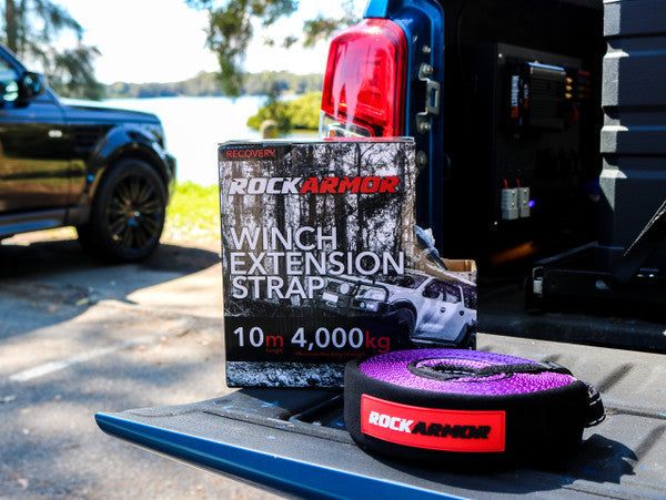 Rockarmor-Winch Extension Strap 10m 4000kg
