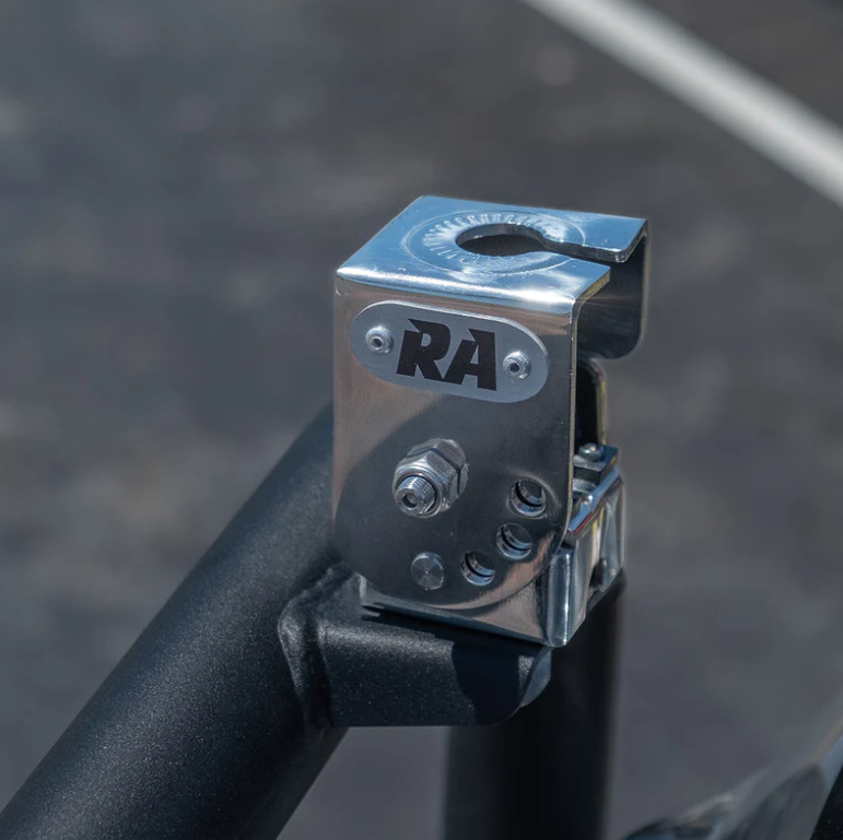 SLOTTED STAINLESS STEEL FOLDING ANTENNA BRACKET