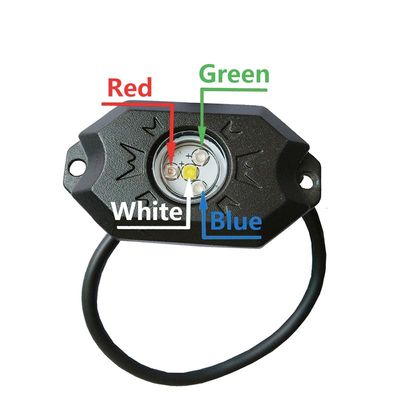 DC Mode RGBW Rock Lights with App Control (4 Pack) DC Mode RGBW Rock Lights with App Control (4 Pack)