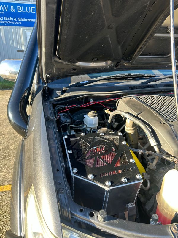 High Flow Airbox for N80 Hilux
