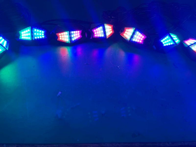 DC Mode RGB Chasing Rock Lights 4 Pack