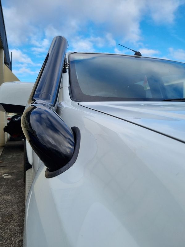 4" Raw Stainless Finish Snorkel for Nissan Navara