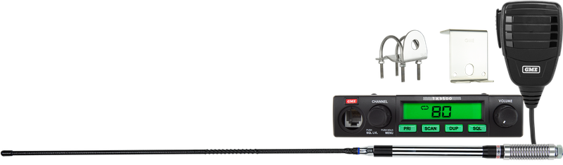 GME UHF CB Radio 5 Watt Compact Value Pack
