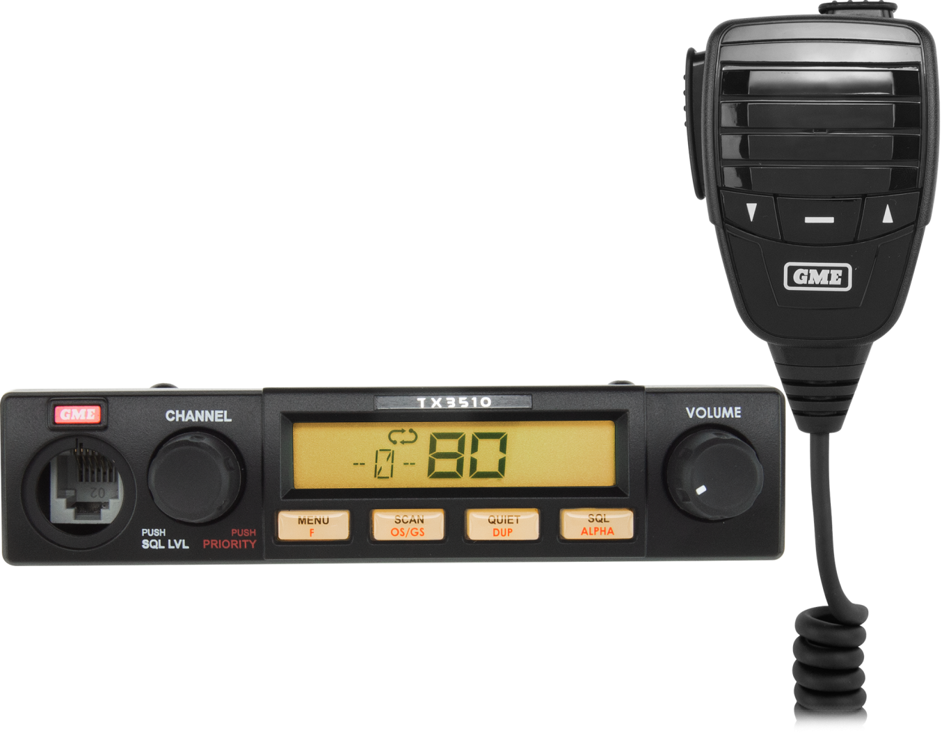 GME TX3510S 5 Watt Compact UHF CB Radio With Scansuite™